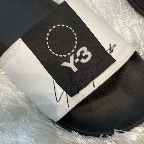 Y-3 Adidas Adilette Yohji Yamamoto Slides Sandals - Picture 2 of 4